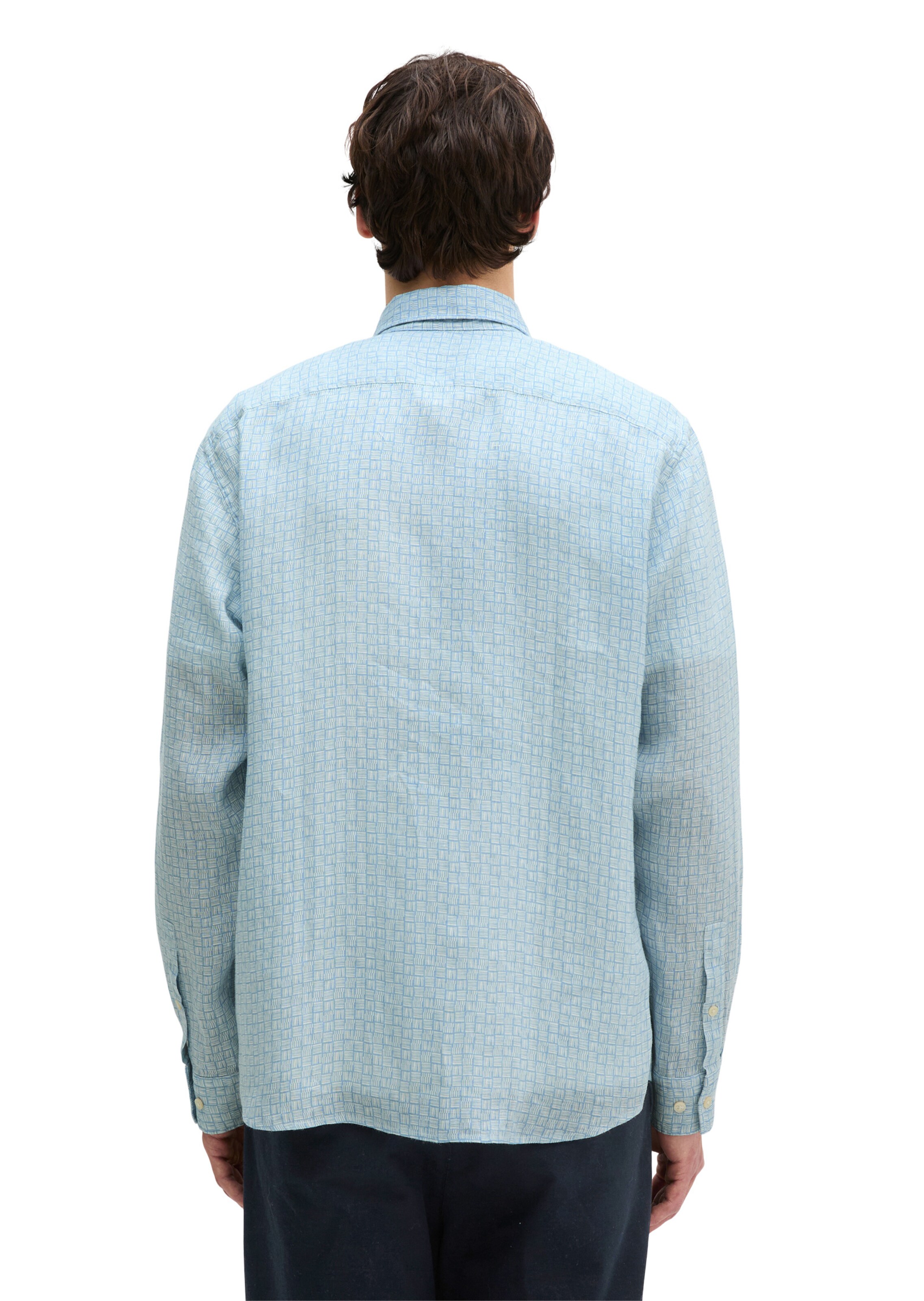 Marc O'Polo Regular fit Button Up Shirt in Blue