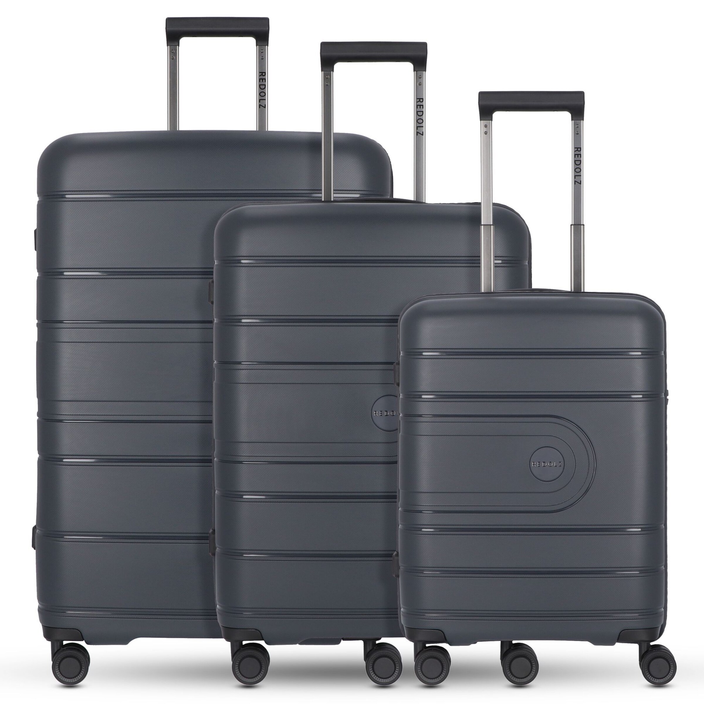 Redolz Suitcase set in Grey: front