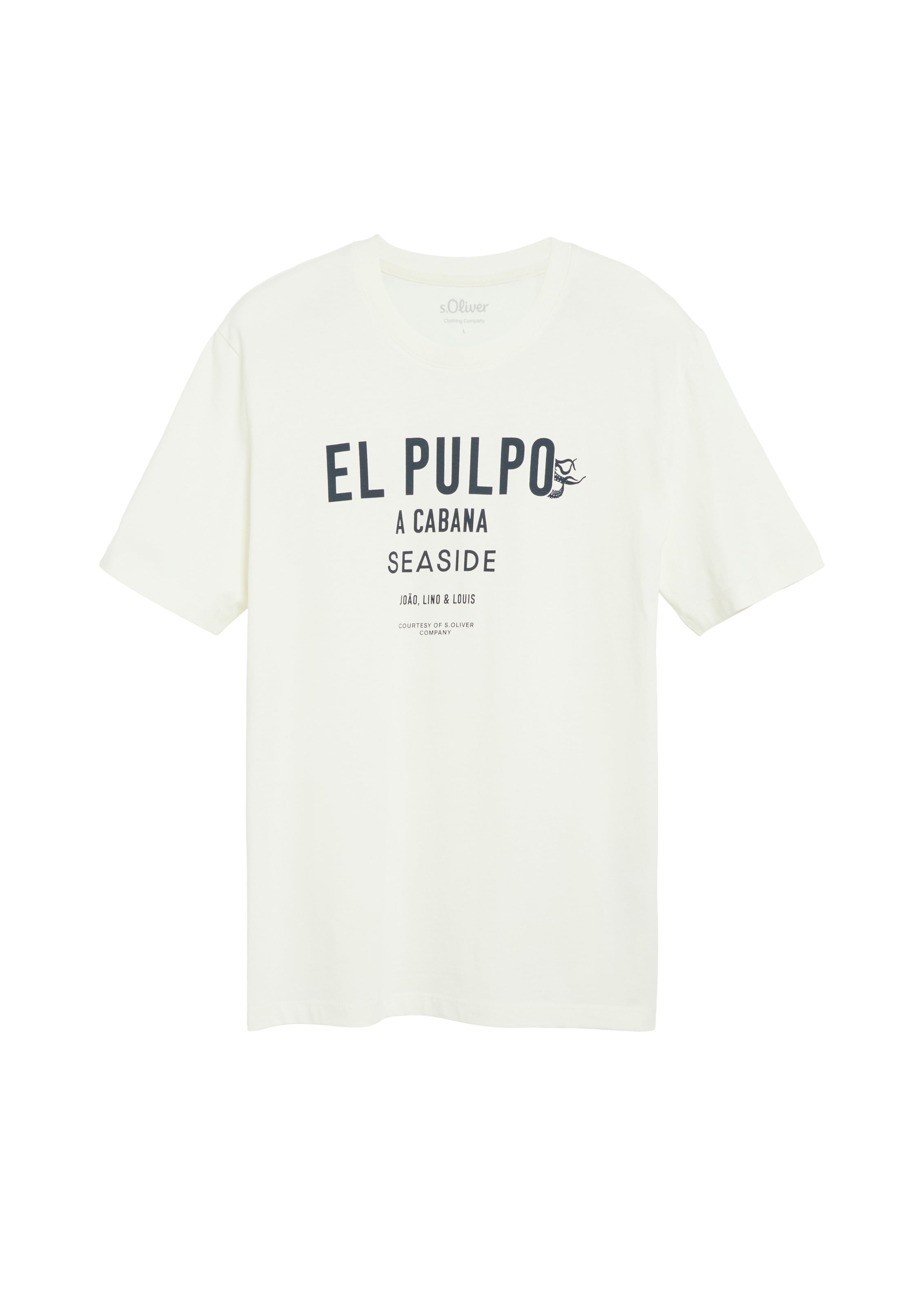 s.Oliver Shirt in Beige: front