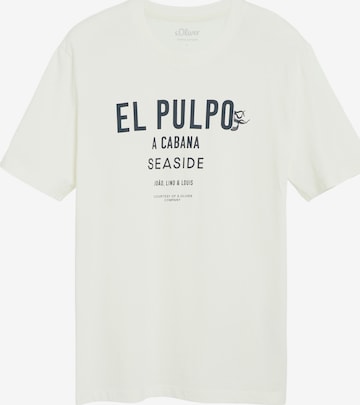 s.Oliver Shirt in Beige: front