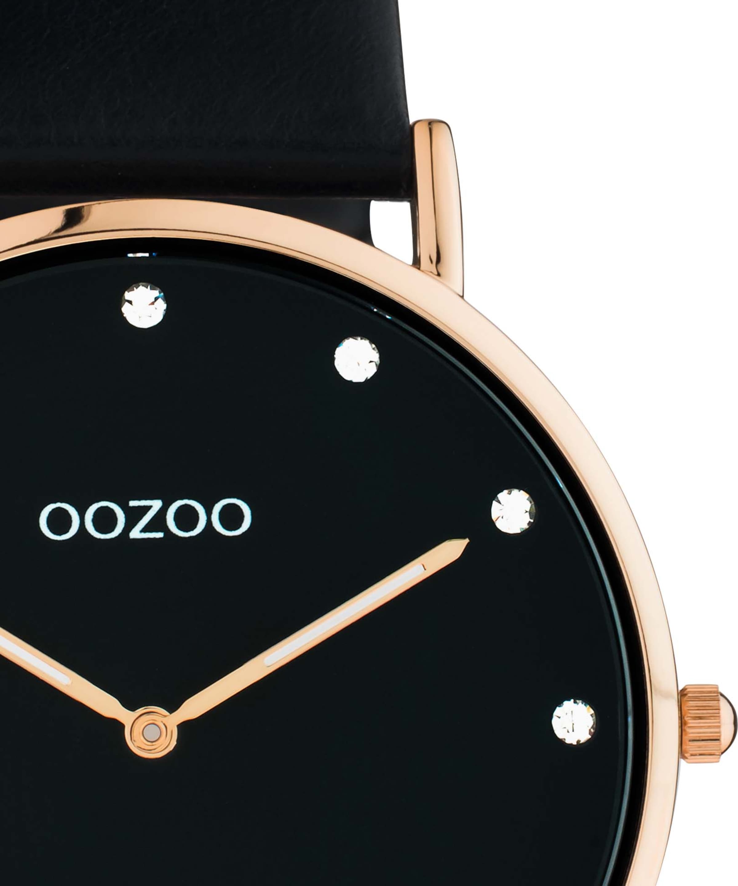 OOZOO Analoguhr in Gold
