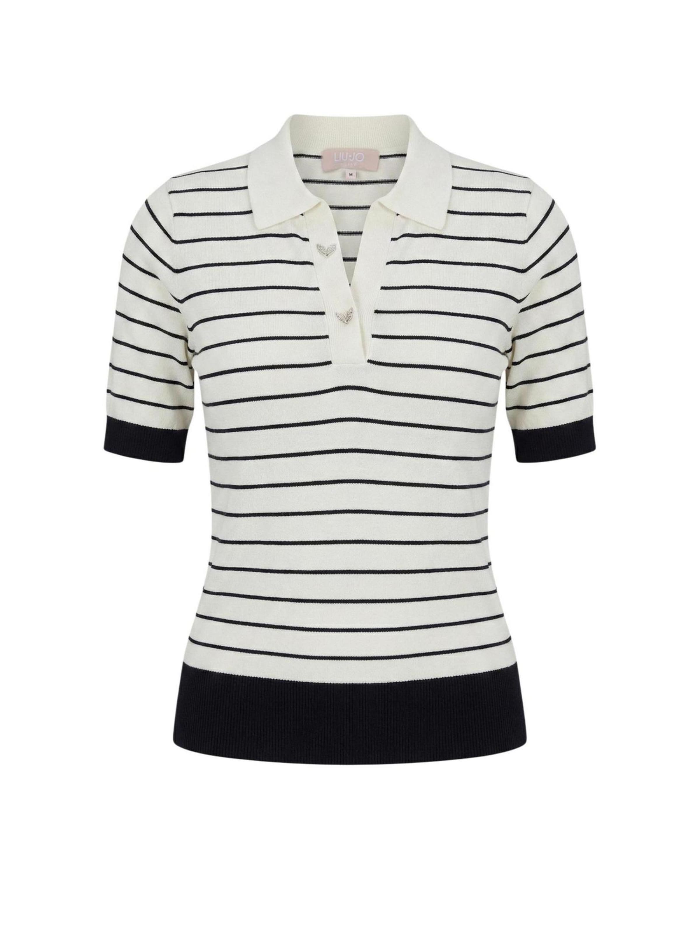 Pullover 'ECS CHIUSA TA6215 MS55N' in XS Liu Jo di colore bianco, Visualizzazione prodotti