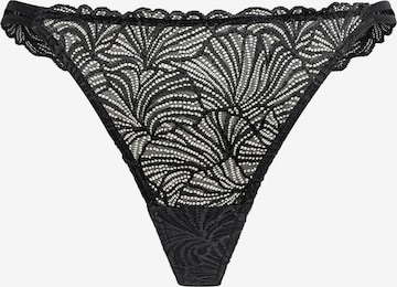 String Erlich Textil en noir : devant