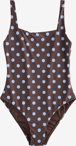 Next Plavky – hnědá: přední strana