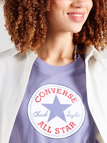 Tricou de la CONVERSE pe mov