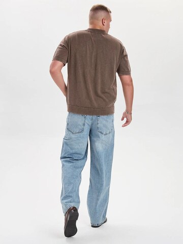 Dxnmxrk - Loosefit Vaquero 'DXHector Relaxed Fit Jeans Blue' en azul