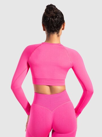 T-shirt fonctionnel 'Maysa' Smilodox en rose