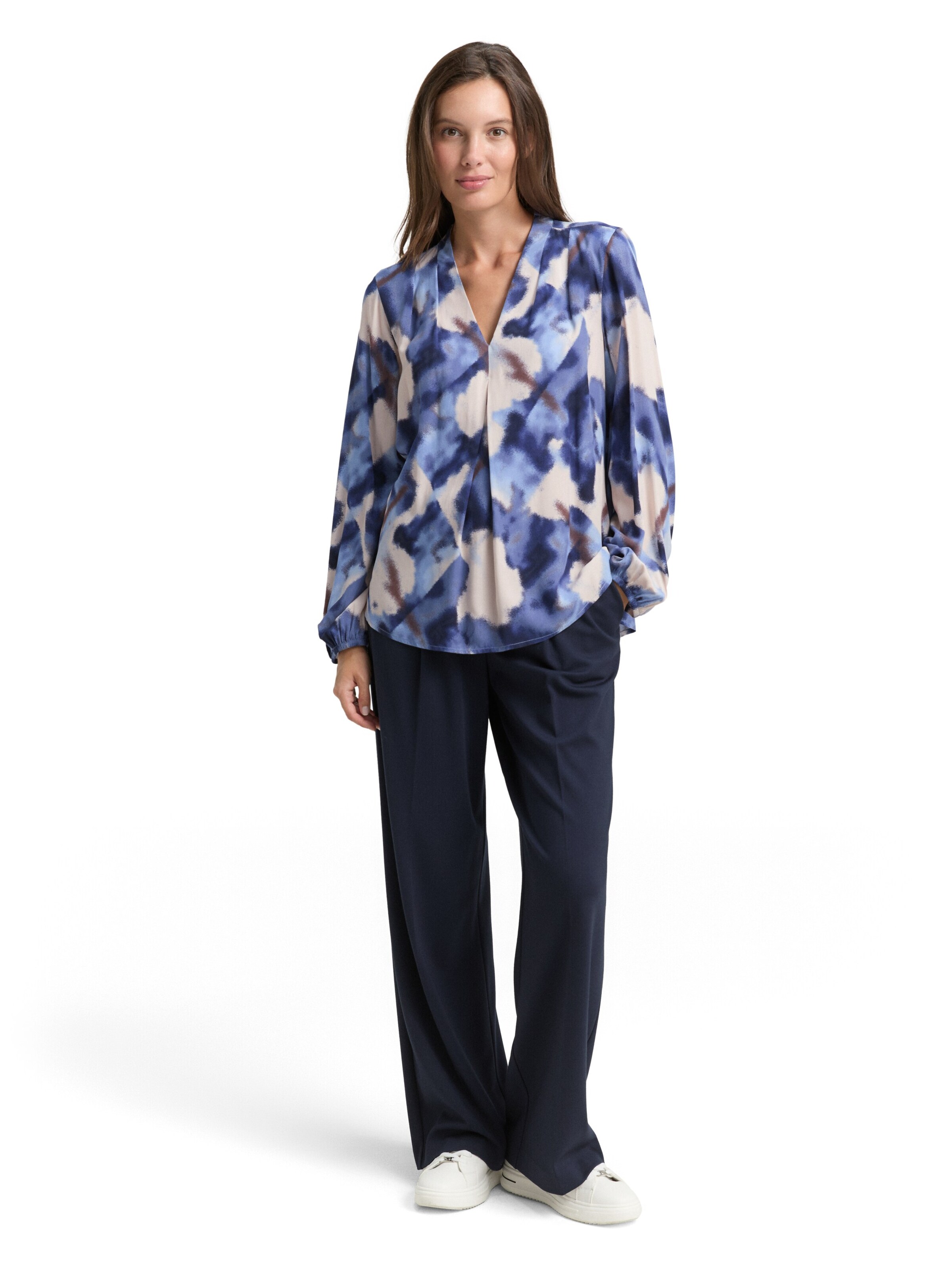 TOM TAILOR Blouse in Blue