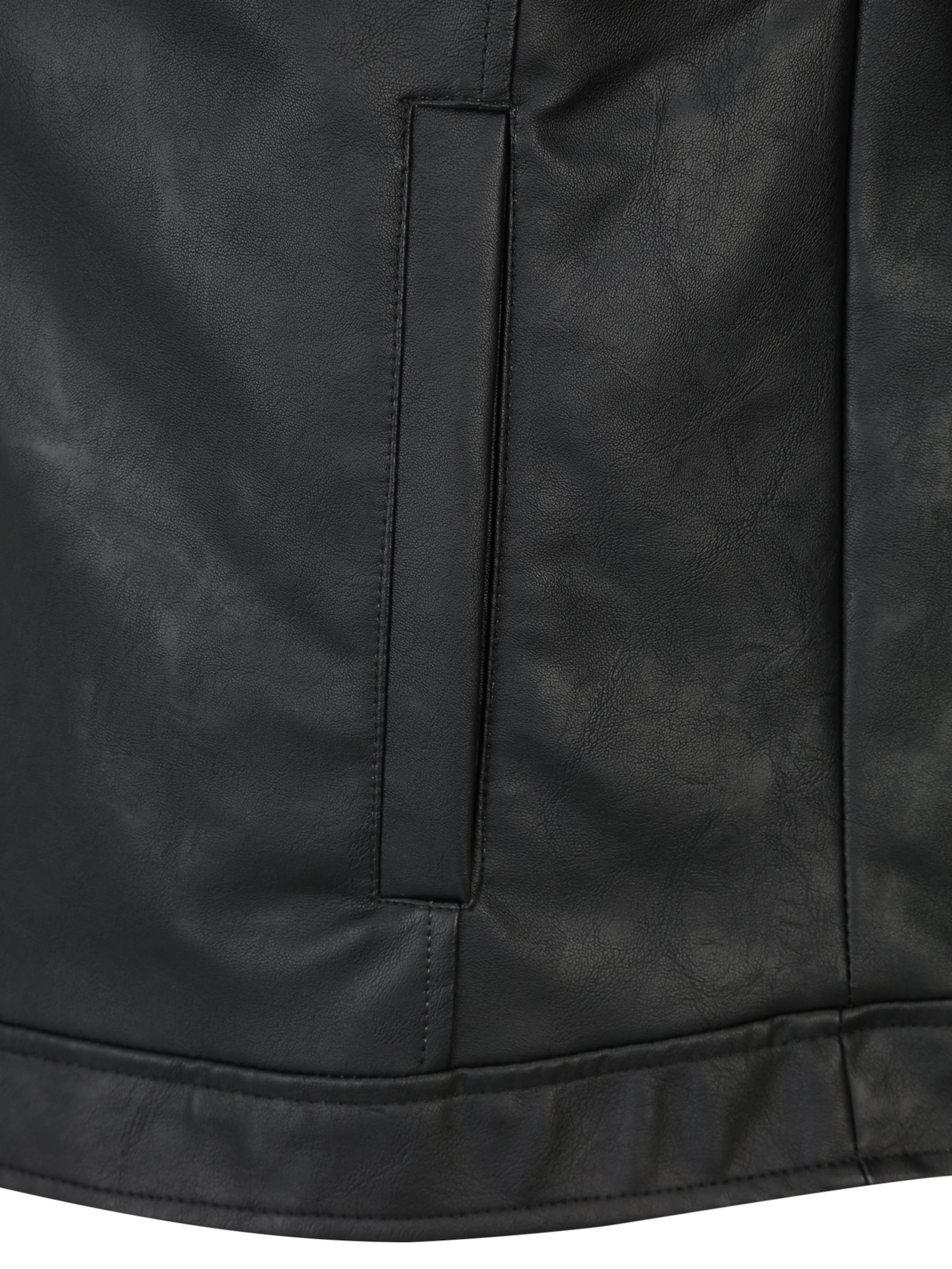Jack & Jones Plus Between-season jacket 'JJEDYLAN' in Black