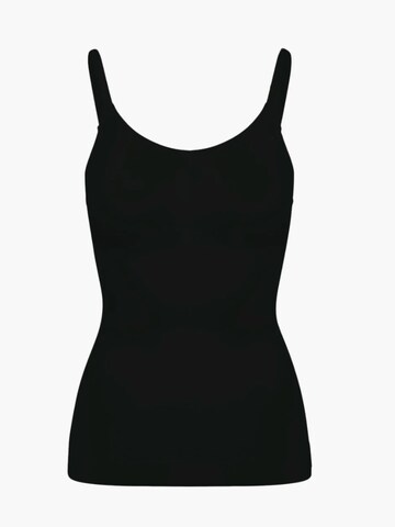cfab (formerly creamy fabrics) Shapingtop 'Shaping Cami'‌‌‌‌‌‌‌ in Schwarz: Vorderseite