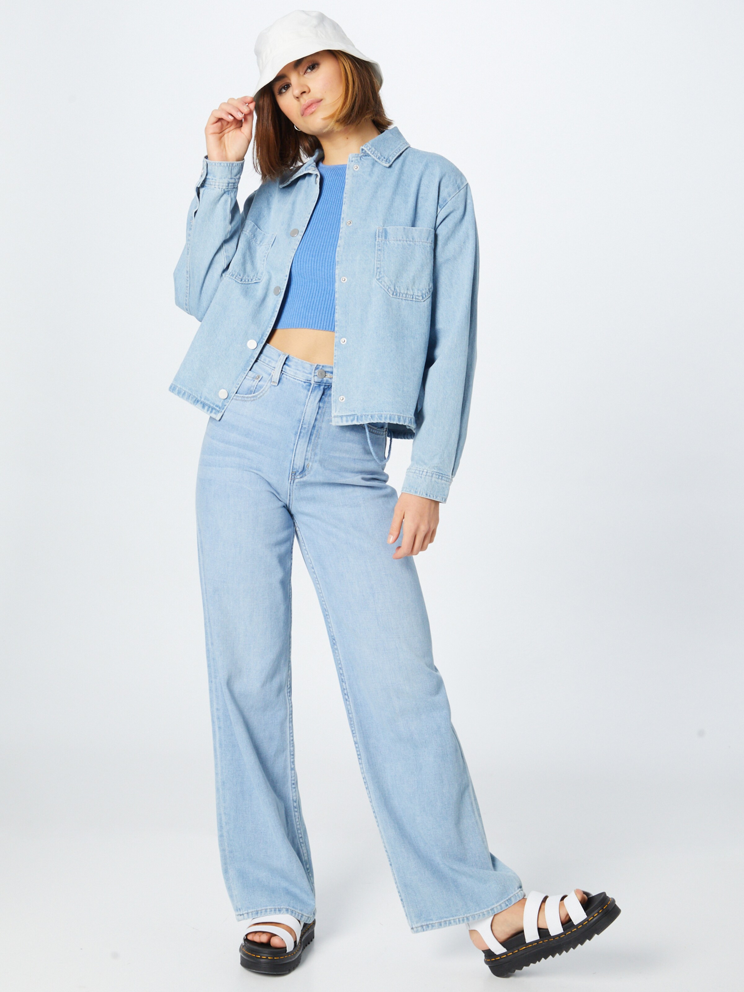 Frauen Jacken ZABAIONE Jacke 'Stella' in Blau - DG08804 Frauen Jacken ZABAIONE Jacke 'Stella' in Blau - DG08804