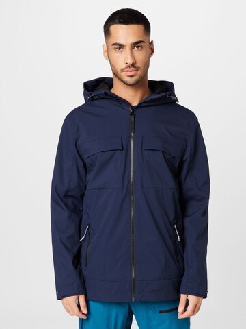 Veste outdoor 'ADRIAT' ICEPEAK en bleu : devant