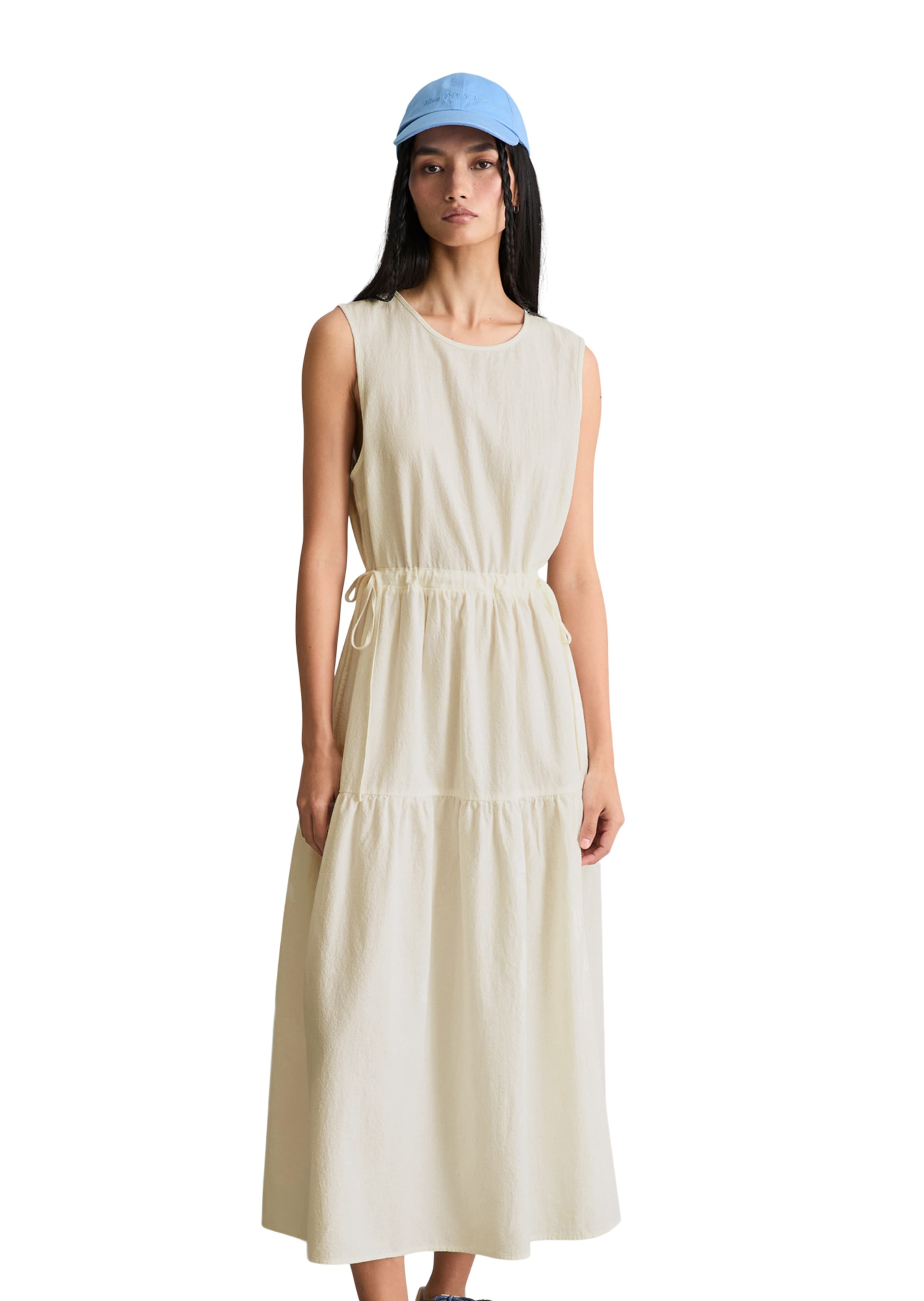 Marc O'Polo DENIM Jurk in Wit: voorkant