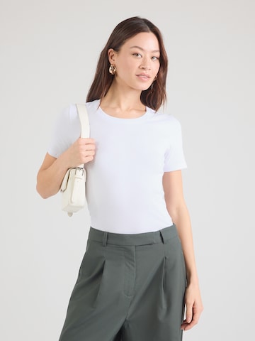 Samsøe Samsøe Тениска 'ALEXIS' в бяло: отпред