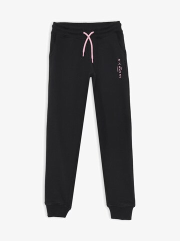 John Richmond Tapered Pants 'Deb' in Black: front