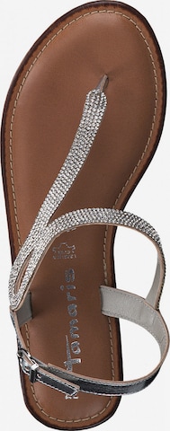 TAMARIS Strap Sandals in Silver