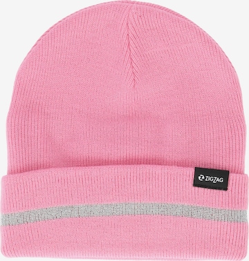 ZigZag Athletic Hat 'Pacman' in Pink: front