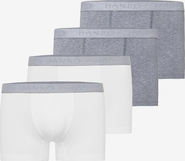 Hanro Boxershorts 'Cotton Essentials' in Grau: Vorderseite