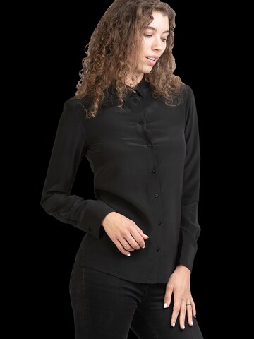 Posh Gear Bluse 'Collettoseta'‌‌‌‌‌‌‌‌‌‌ in Schwarz
