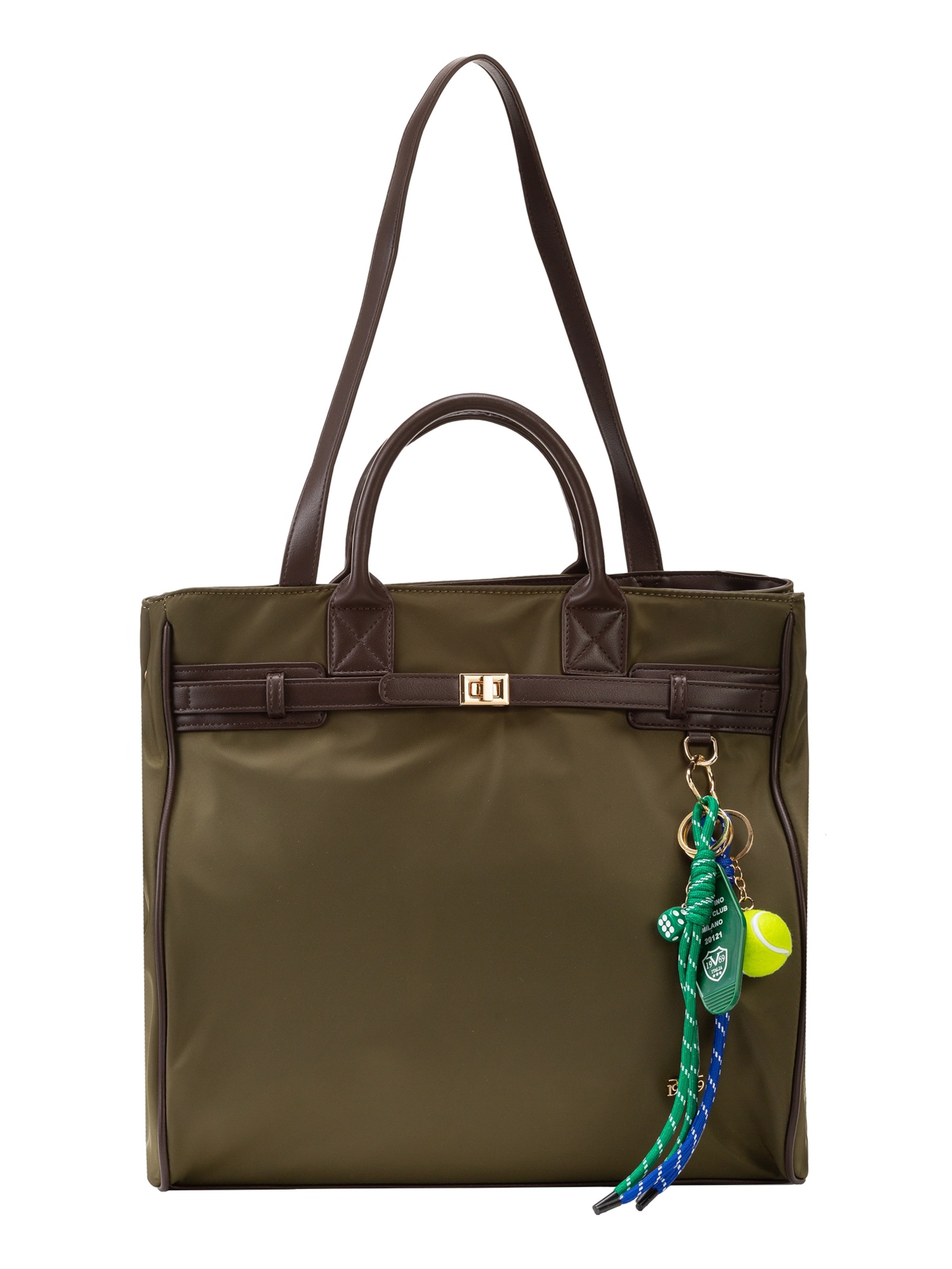 19V69 ITALIA Handbag 'Lana' in Green: front