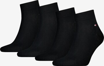 Chaussettes TOMMY HILFIGER en noir : devant