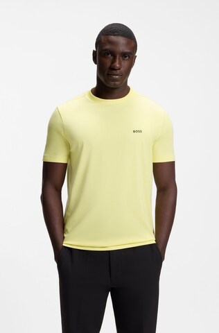 BOSS Shirt in Yellow: front