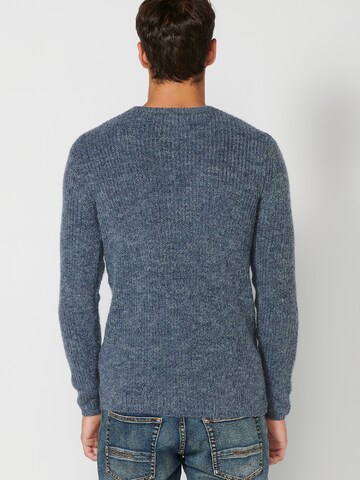 Pull-over KOROSHI en bleu