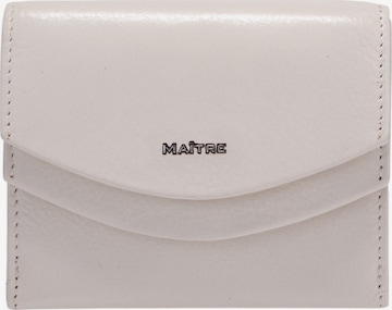 Portamonete 'Leisel Deda' di Maître in bianco: frontale