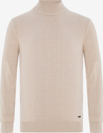 Jimmy Sanders Sweater 'Braum' in Beige: front