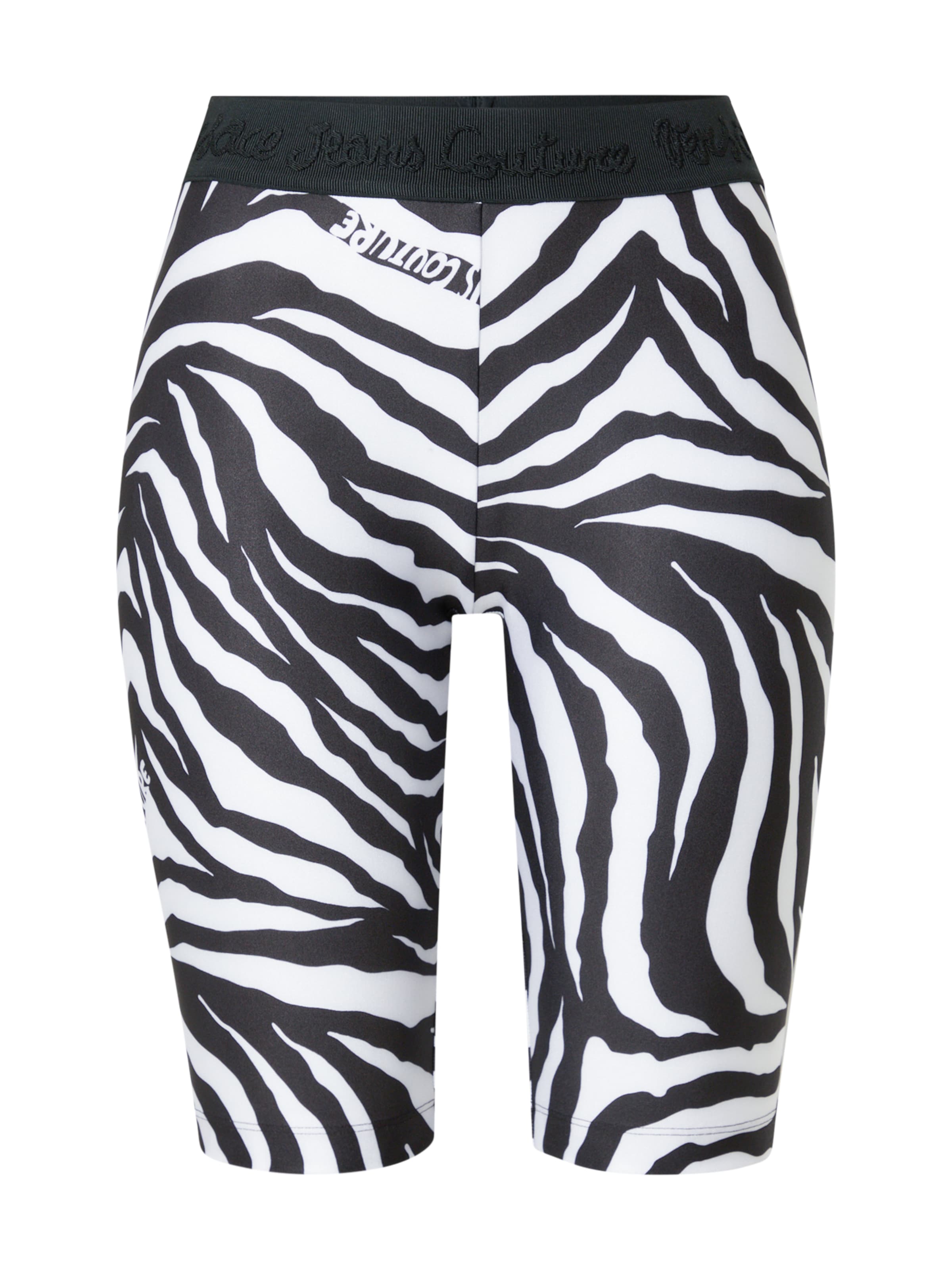 Skinny Leggings di Versace Jeans Couture in nero: frontale