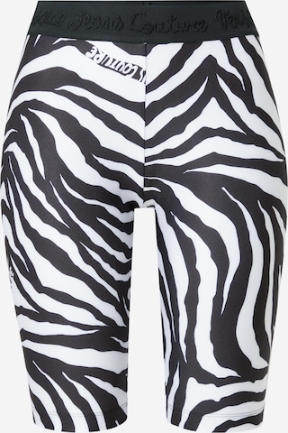 Versace Jeans Couture Скинни Леггинсы в Черный: спереди