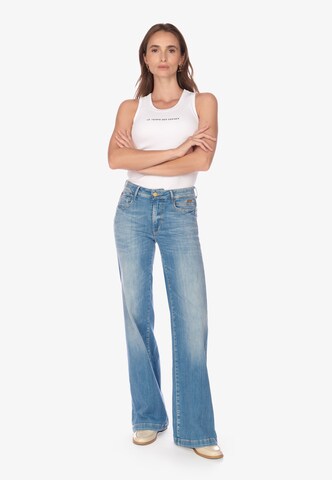 Le Temps Des Cerises Wide leg Jeans 'PULPHIFL' in Blue