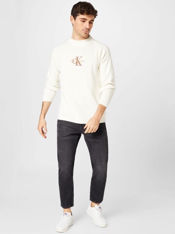 Calvin Klein Jeans Sweater in White