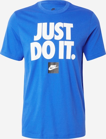 Nike Sportswear T-Shirt in Blau: Vorderseite