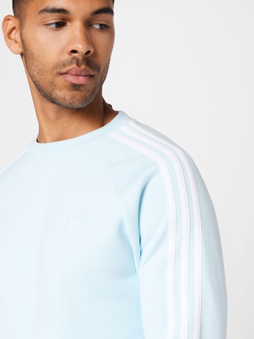 Coupe regular Sweat-shirt 'Adicolor Classics 3-Stripes' ADIDAS ORIGINALS en bleu