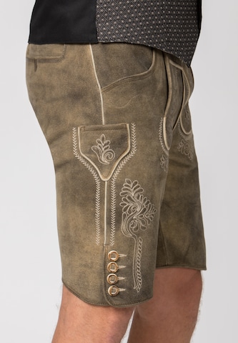 STOCKERPOINT Regular Traditional pants 'Bertl' in Brown