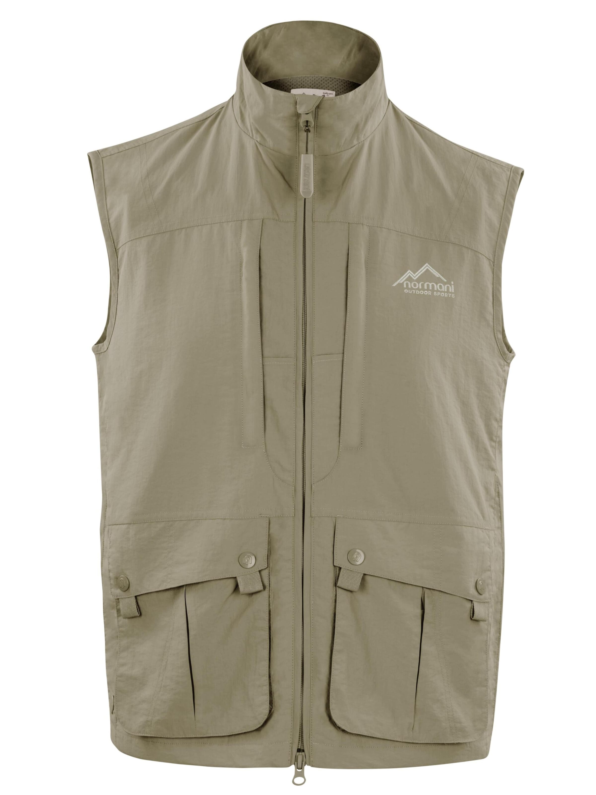 Gilet de sport 'Okapi' normani en gris : devant