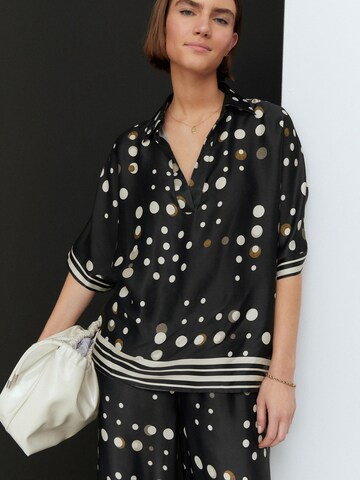 Next Blouse in Zwart: voorkant
