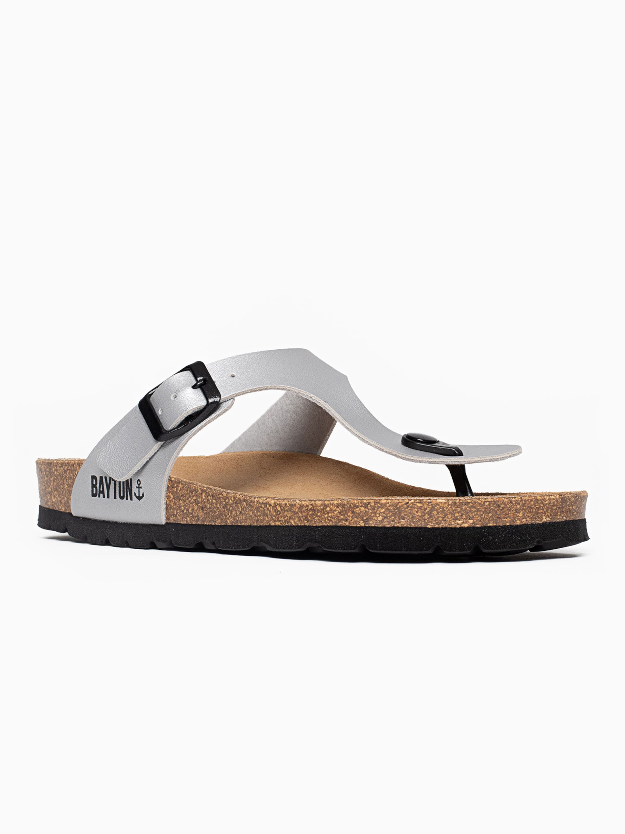 Bayton Босоножки через палец 'Mercure' в Серый