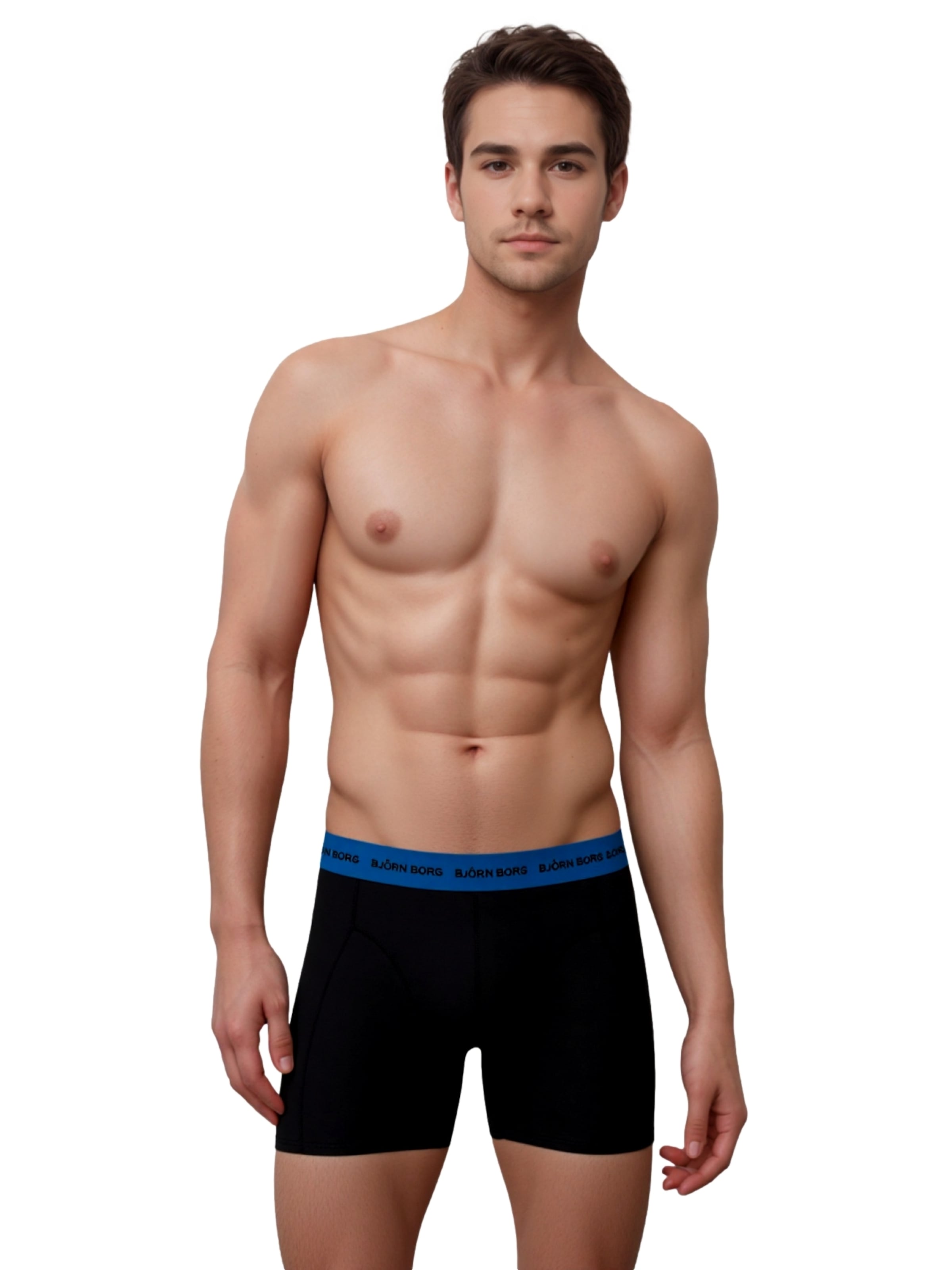 BJÖRN BORG Boksershorts i sort: forside