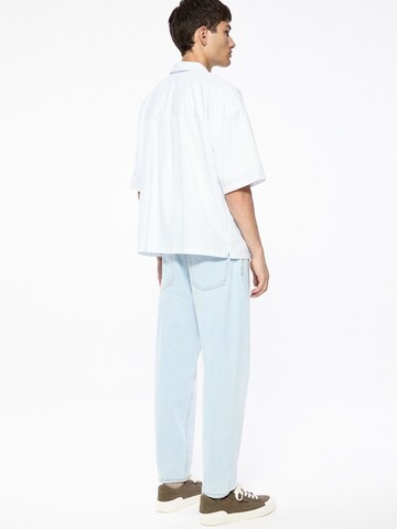 Pull&Bear Regular Jeans in Blauw