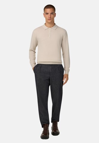 Regular Pantalon à pince Boggi Milano en bleu