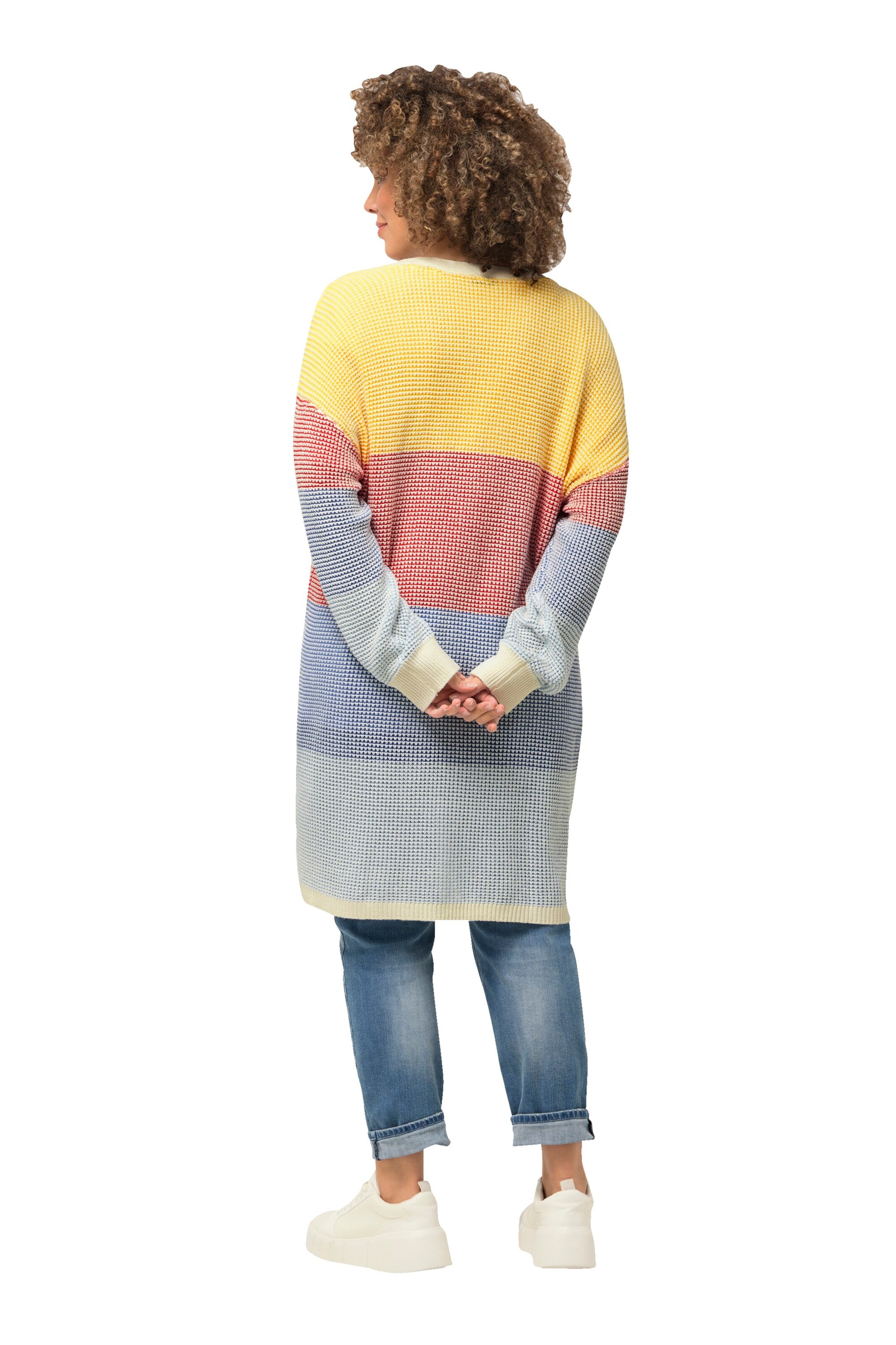 Ulla Popken Oversized cardigan in Mixed colours