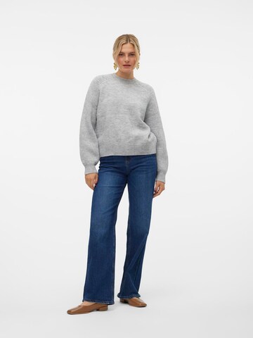 VERO MODA Pullover 'Enya' in Grau
