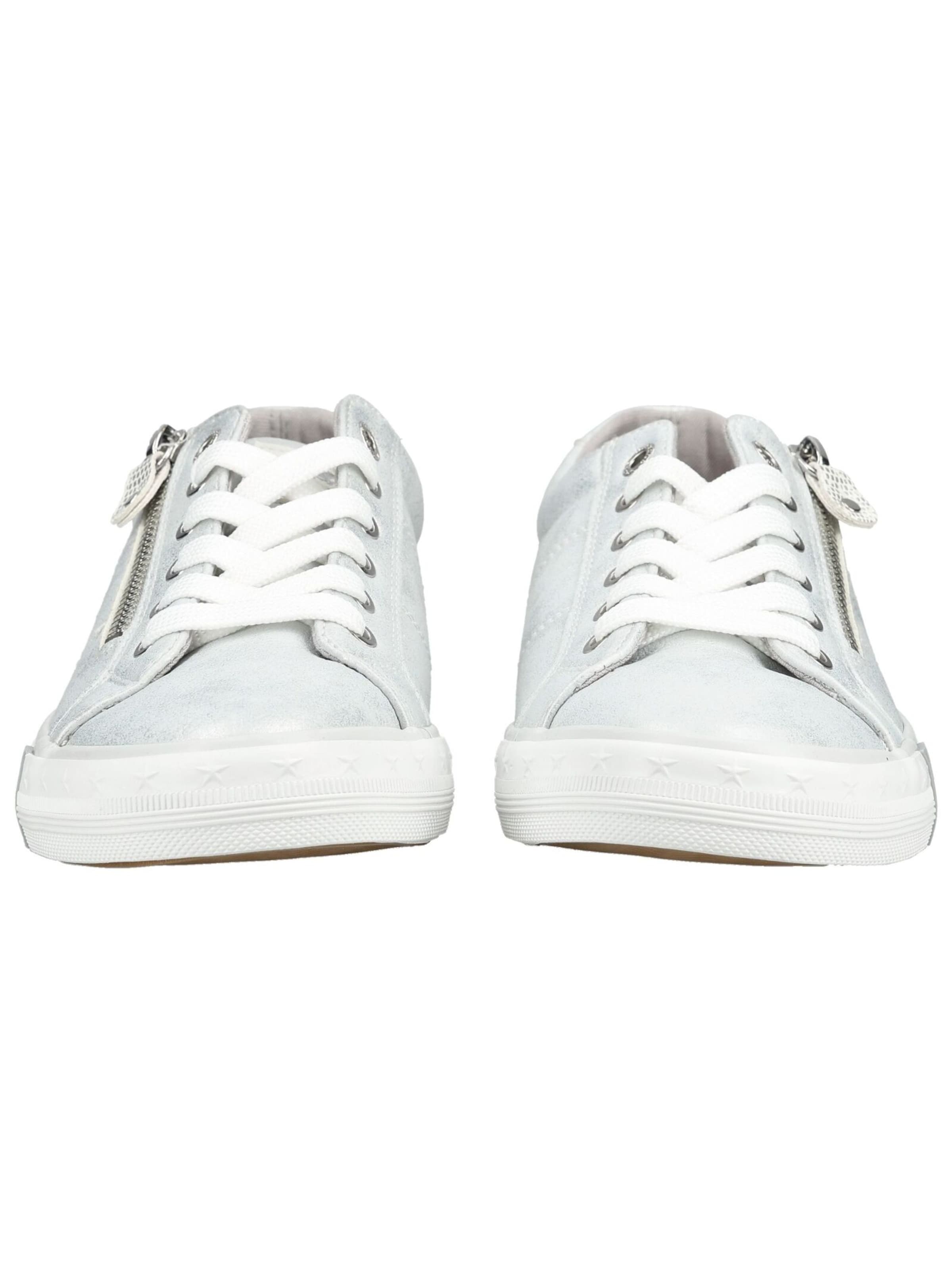 MUSTANG Sneakers laag in Zilver