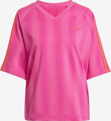 ADIDAS ORIGINALS Paita 'Loose Linear' värissä vaaleanpunainen: etupuoli