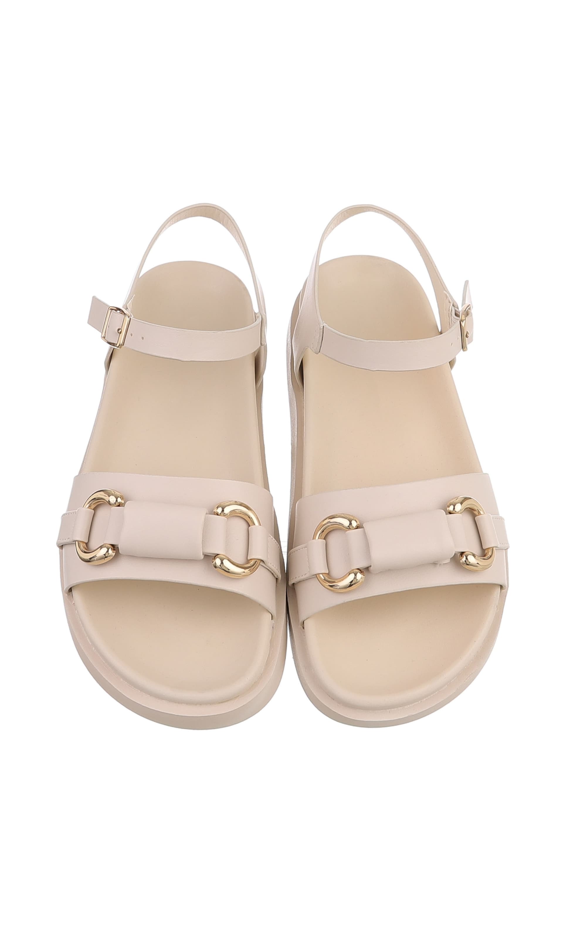 Ital-Design Sandale in Beige