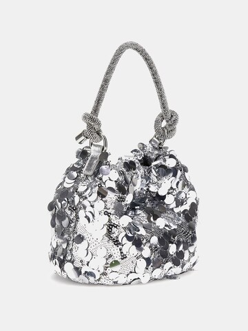 GUESS Handbag 'Holiday Shine' in Silver