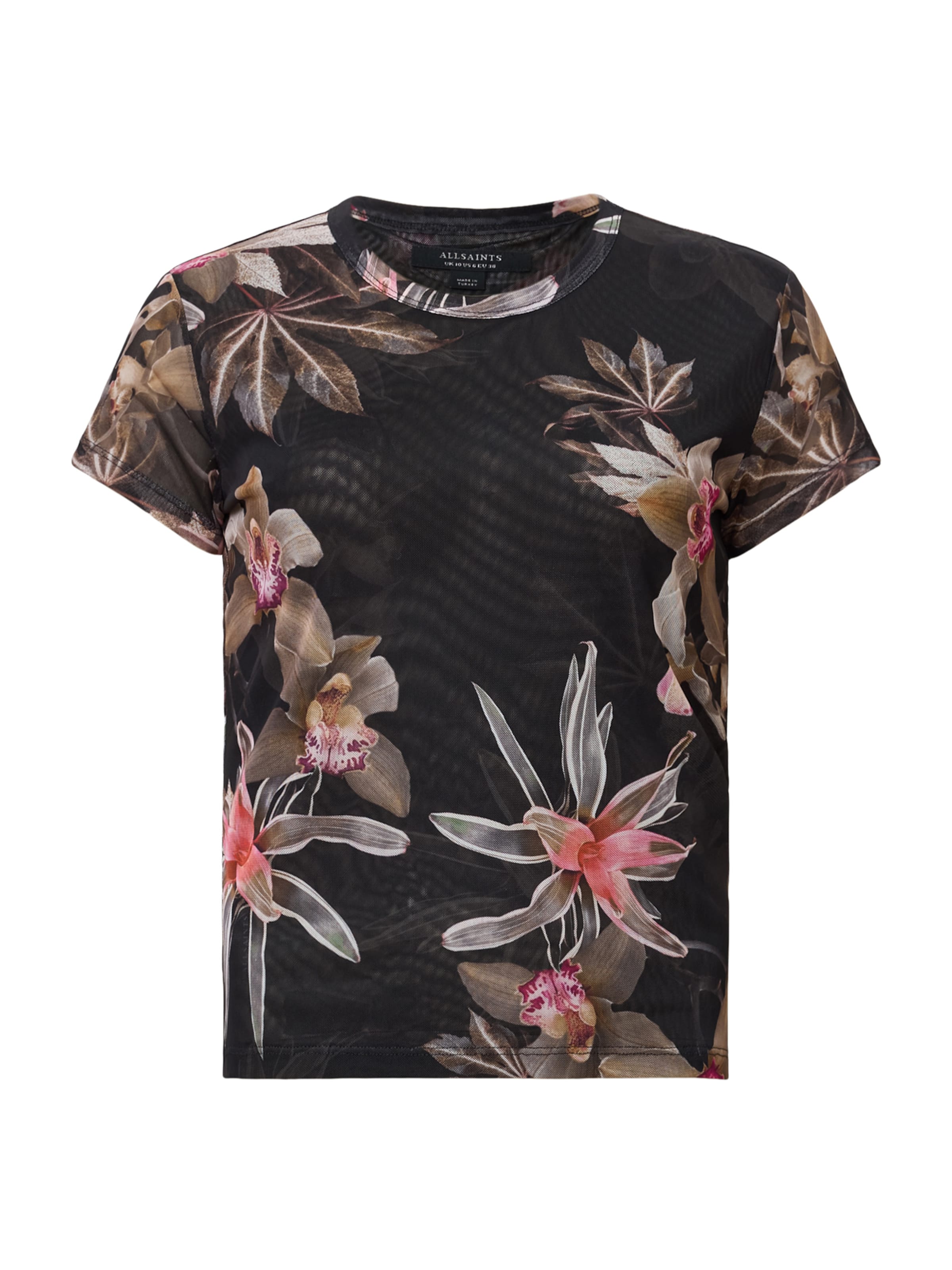 AllSaints Футболка 'ELLIE' в Черный: спереди