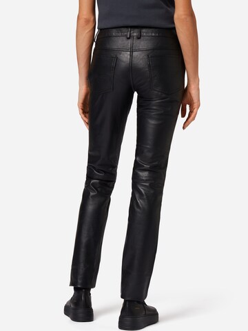 RICANO Slimfit Broek 'Triston-B' in Zwart